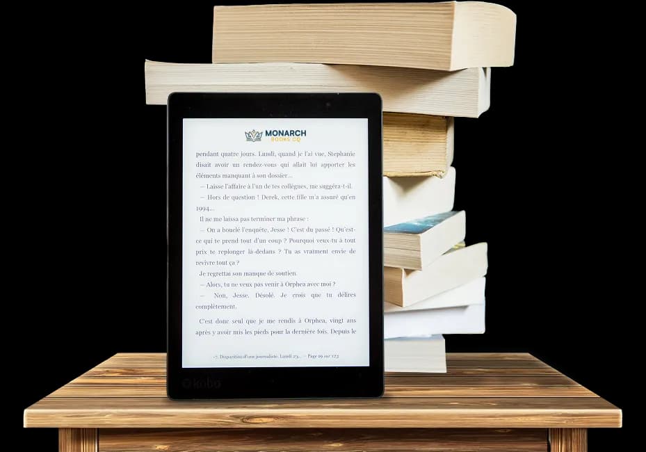 Stack of published ebook titles