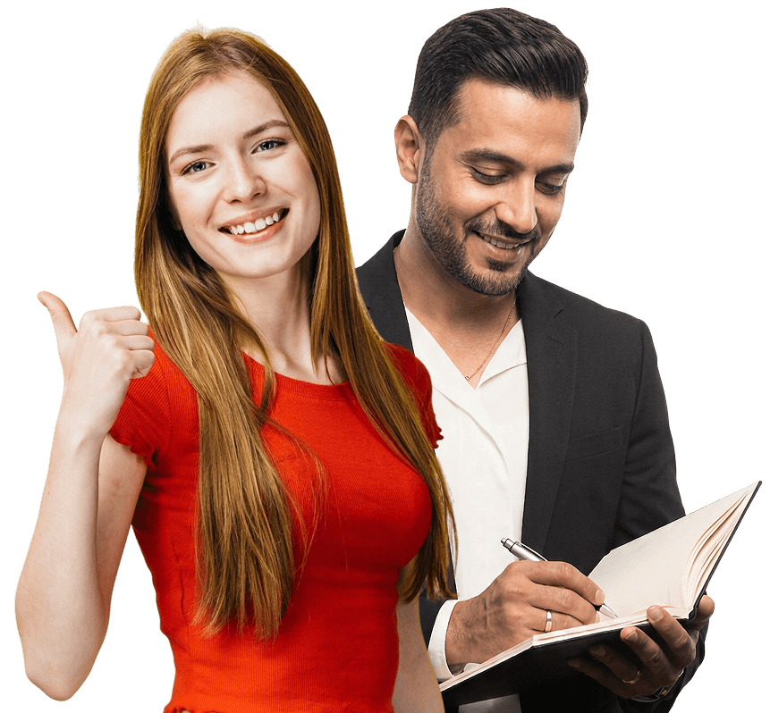 Dedicated fiction ghostwriters working together on your story