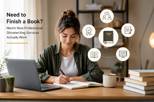 How professional ghostwriting services work — complete guide for authors looking to finish their book